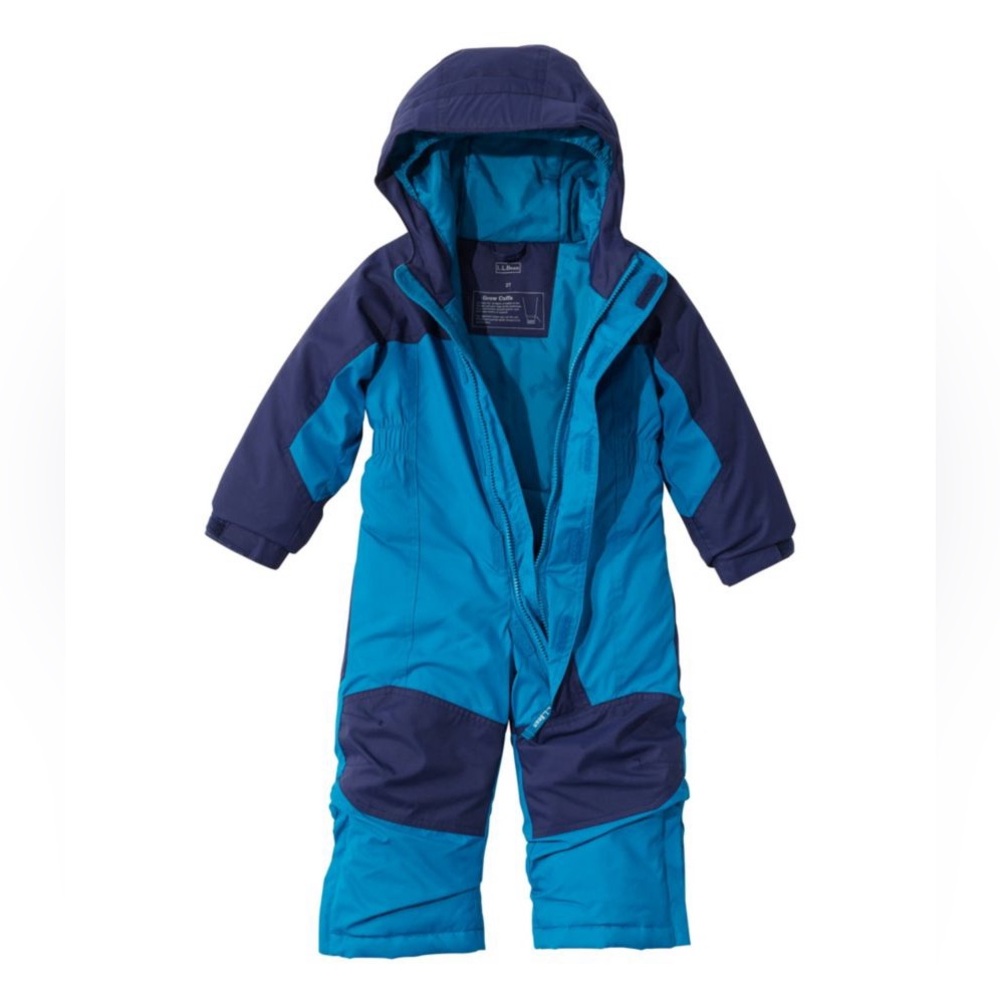 L.L. Bean Kids Two-Tone Blue Snowsuit